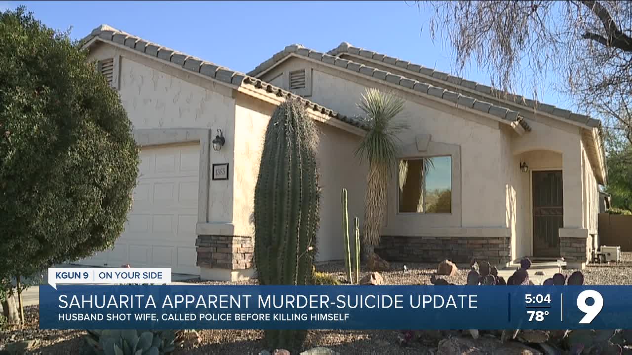 Sahuarita PD identify two people found shot inside home