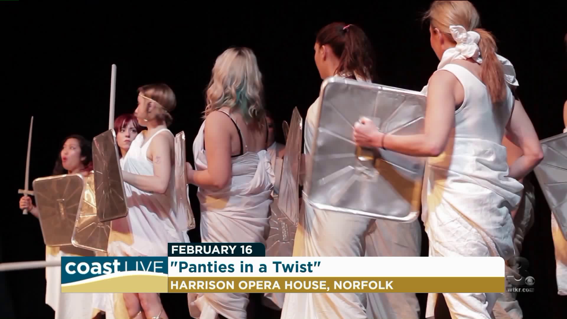 Previewing the all female sketch comedy show “Panties in a Twist” on