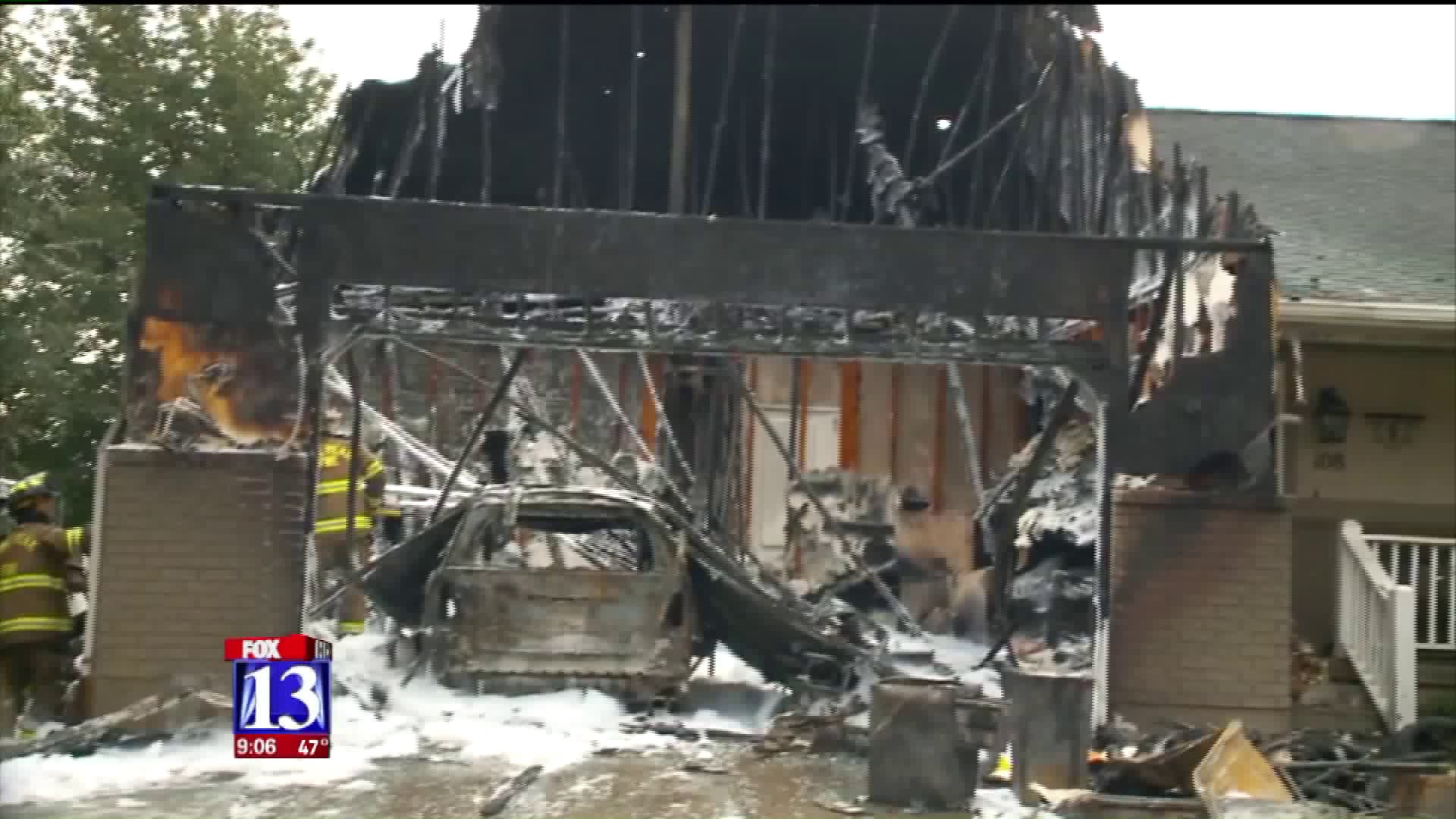 Family escapes Alpine home after fire ignites in garage