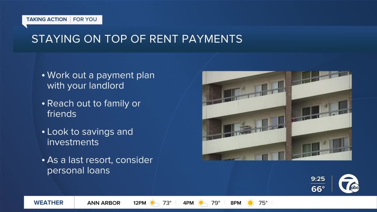 Tips for catching up on rent payments