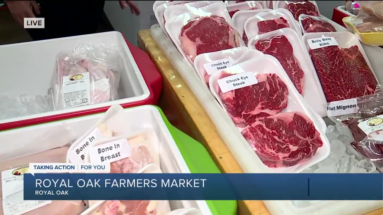 Royal Oak Farmers Market residents Saturday