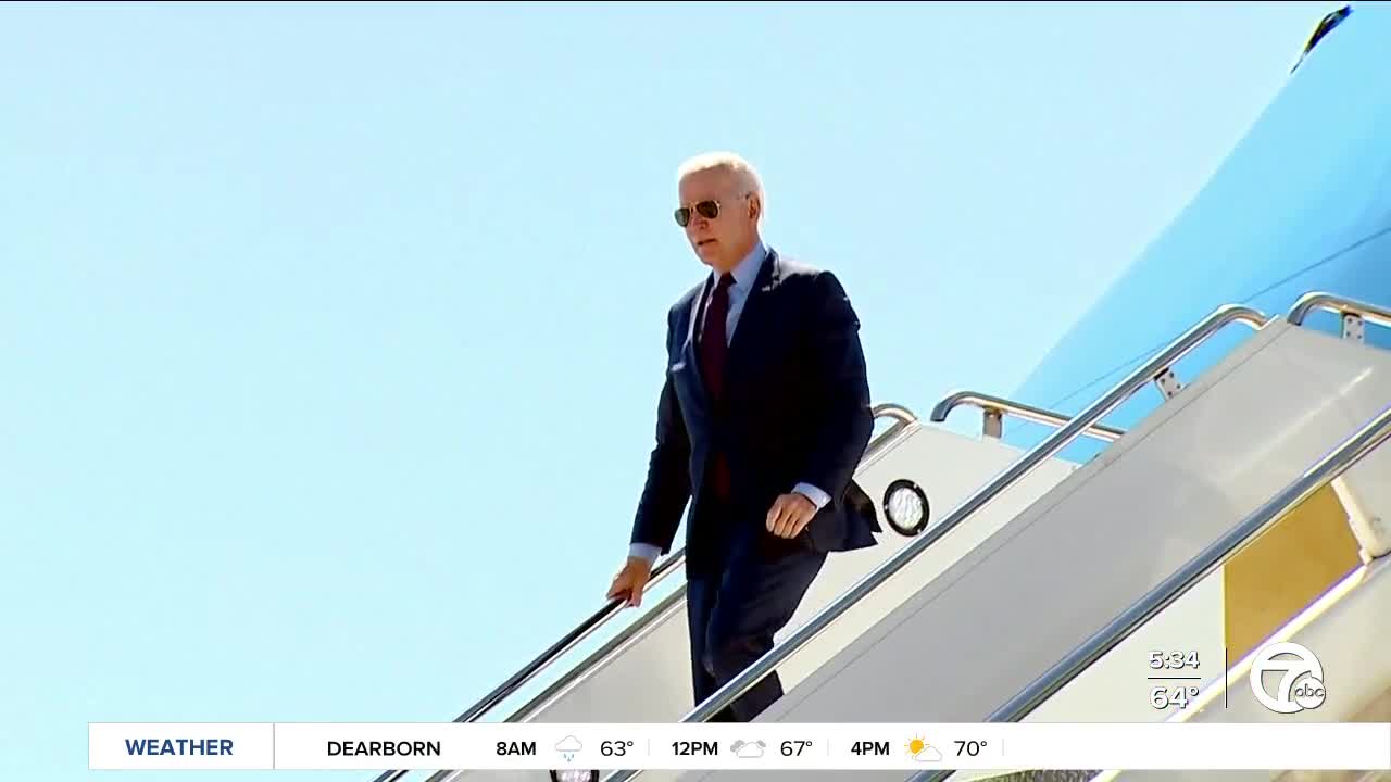 President Joe Biden pitching infrastructure plan in Howell on Tuesday afternoon - Vimarsana News