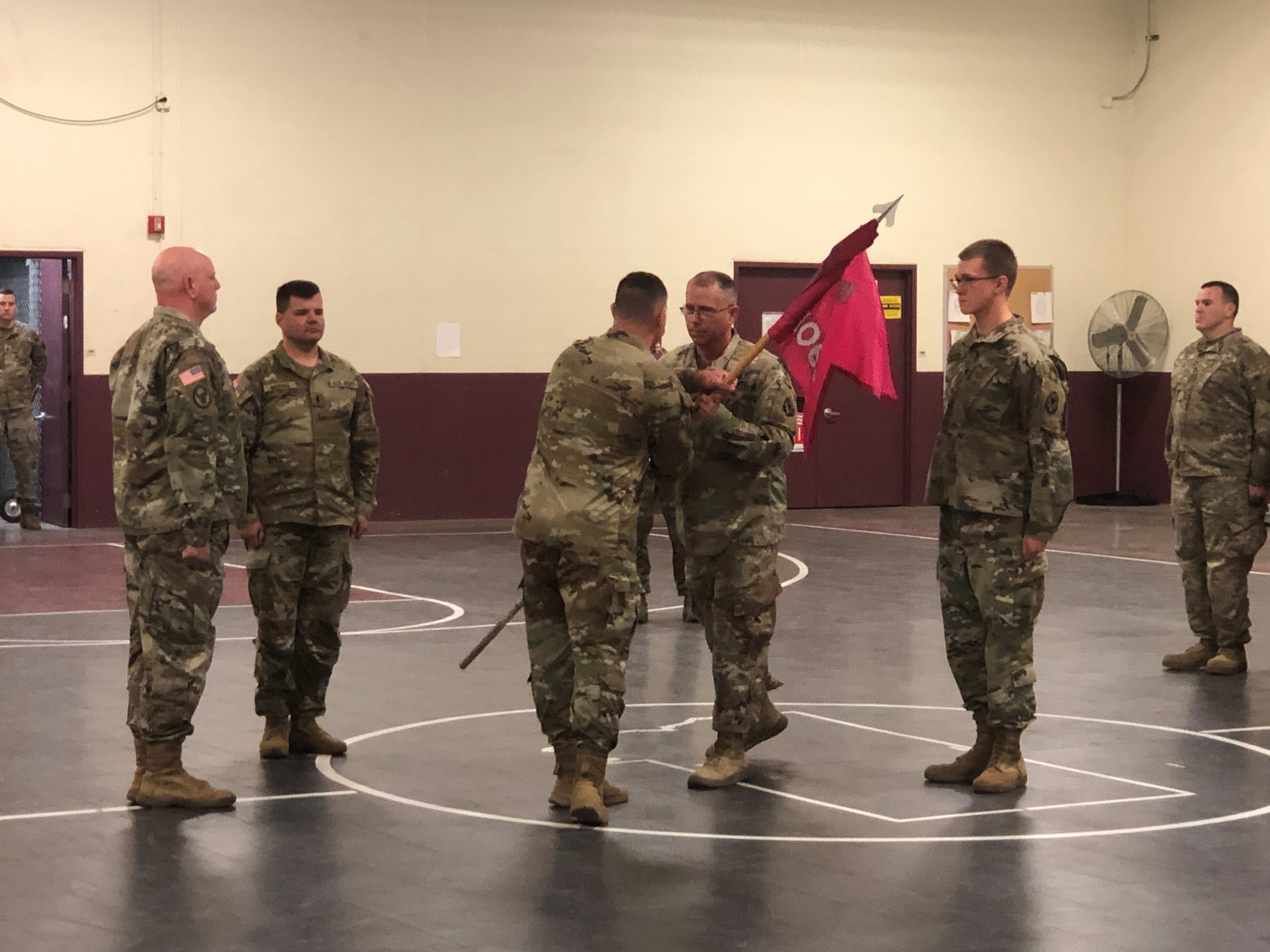 Montana National Guard 1063rd Holds Change of Command Ceremony in Billings