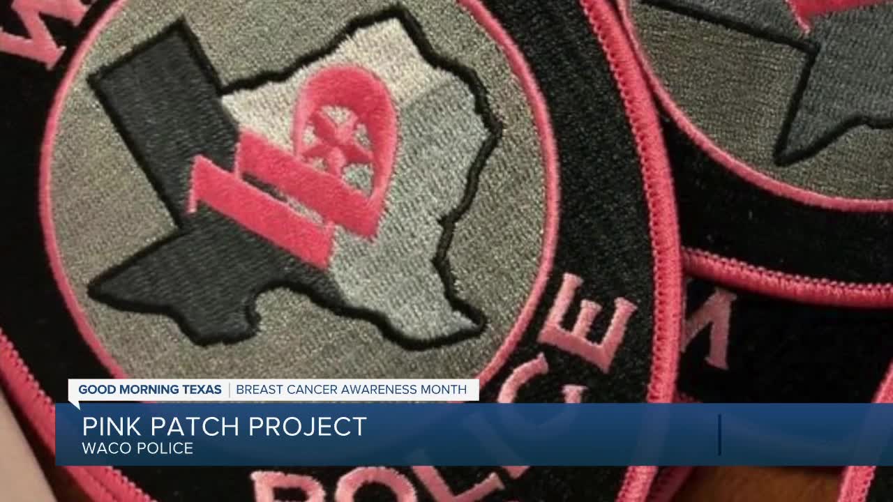 Waco Police Association sells pink patches to raise awareness about Breast Cancer - Vimarsana News