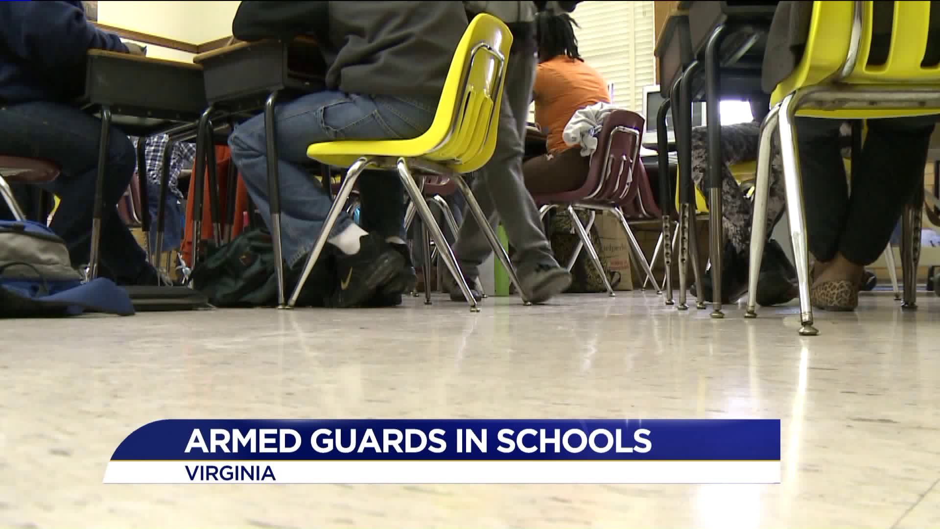 Former police officers allowed to carry guns in Virginia schools under