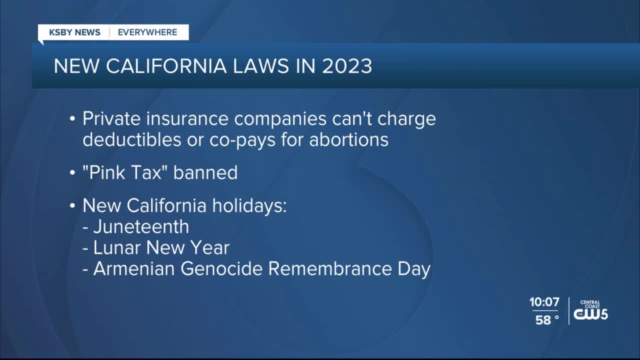 New California Laws On Abortion, Jaywalking, Rap Lyrics