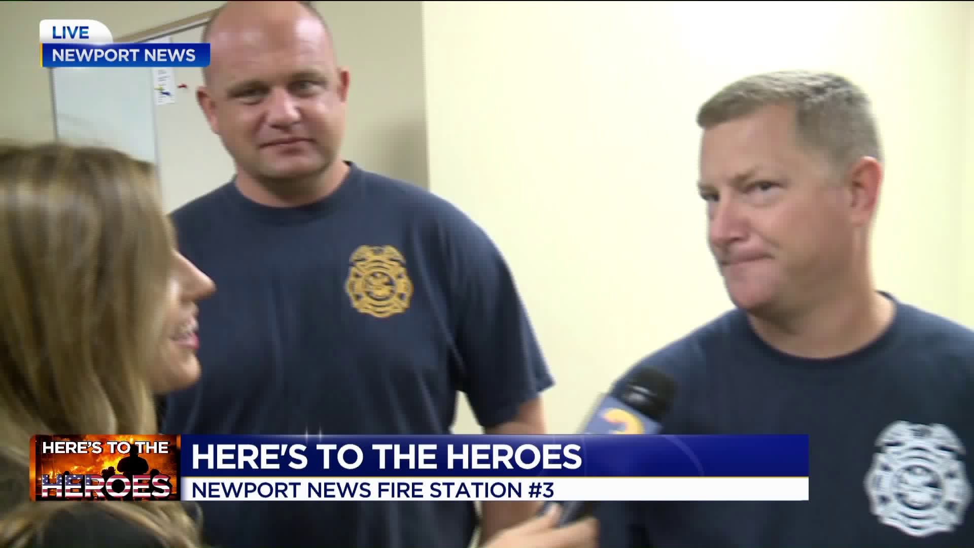 Here’s to the Heroes Newport News Fire Department