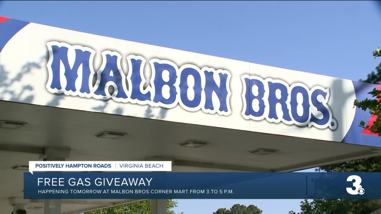 Virginia Beach gas station gives away more than 5,000 worth of free gas