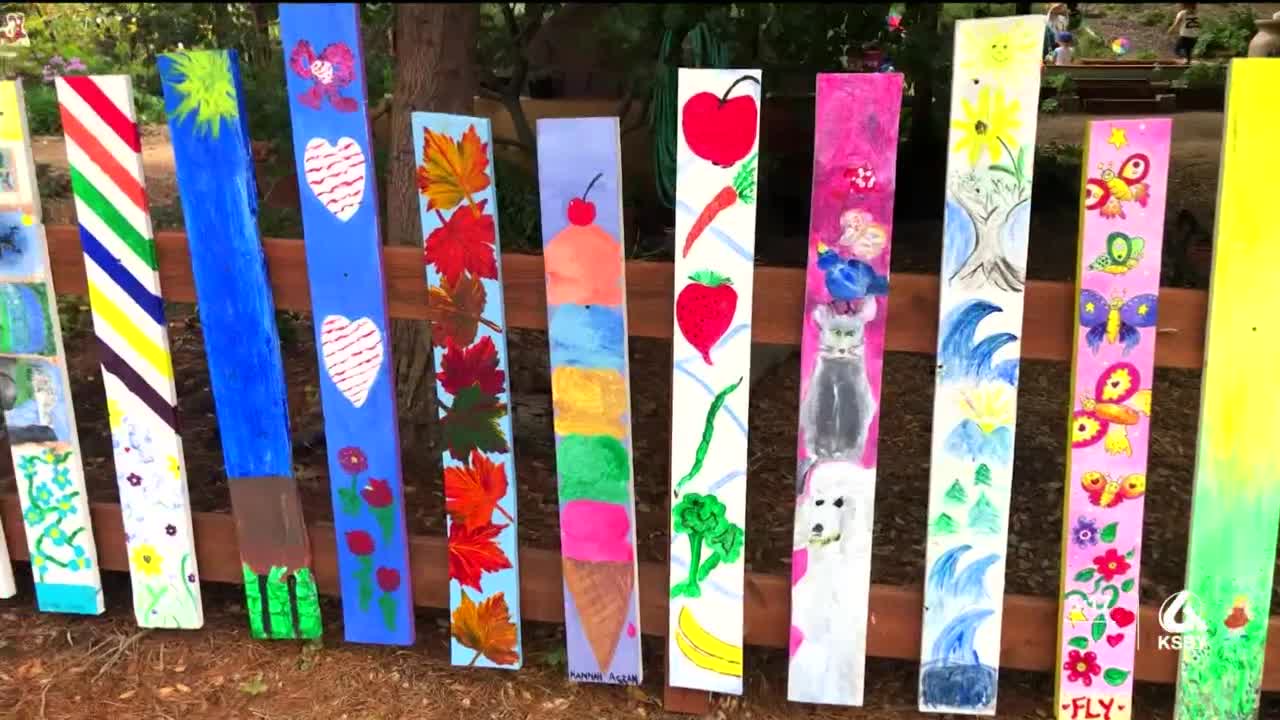 Public invited to paint fence pickets for botanical garden