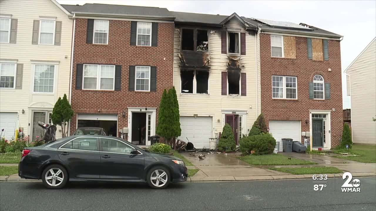 14 people displaced after Ebike charger causes house fire in Middle River
