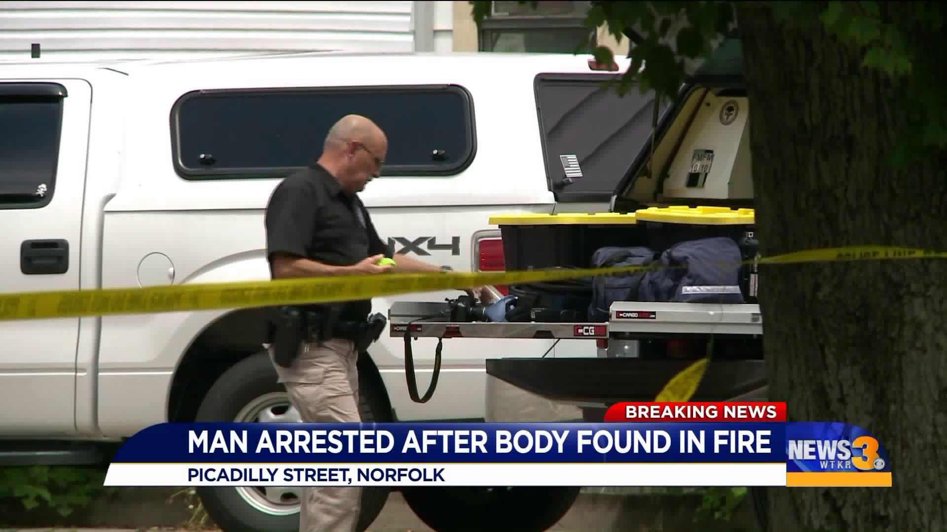 Man found dead inside Norfolk home after fire; detectives arrest ...