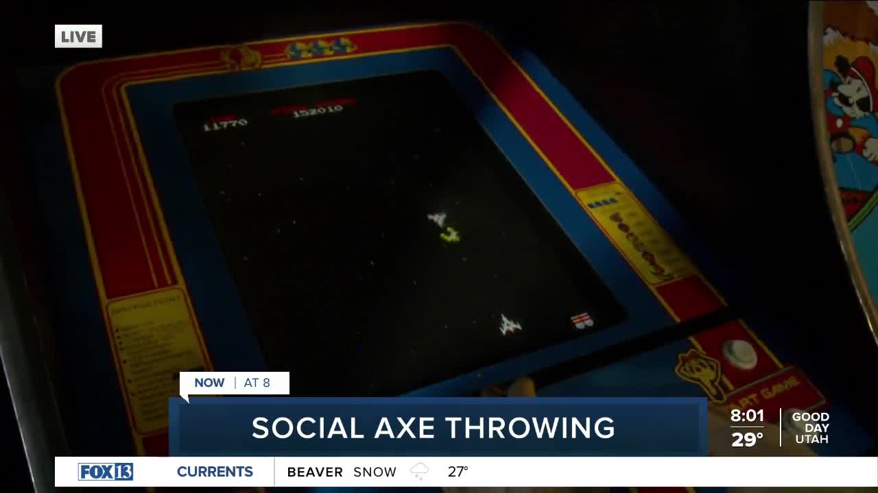 Social Axe Throwing in Ogden