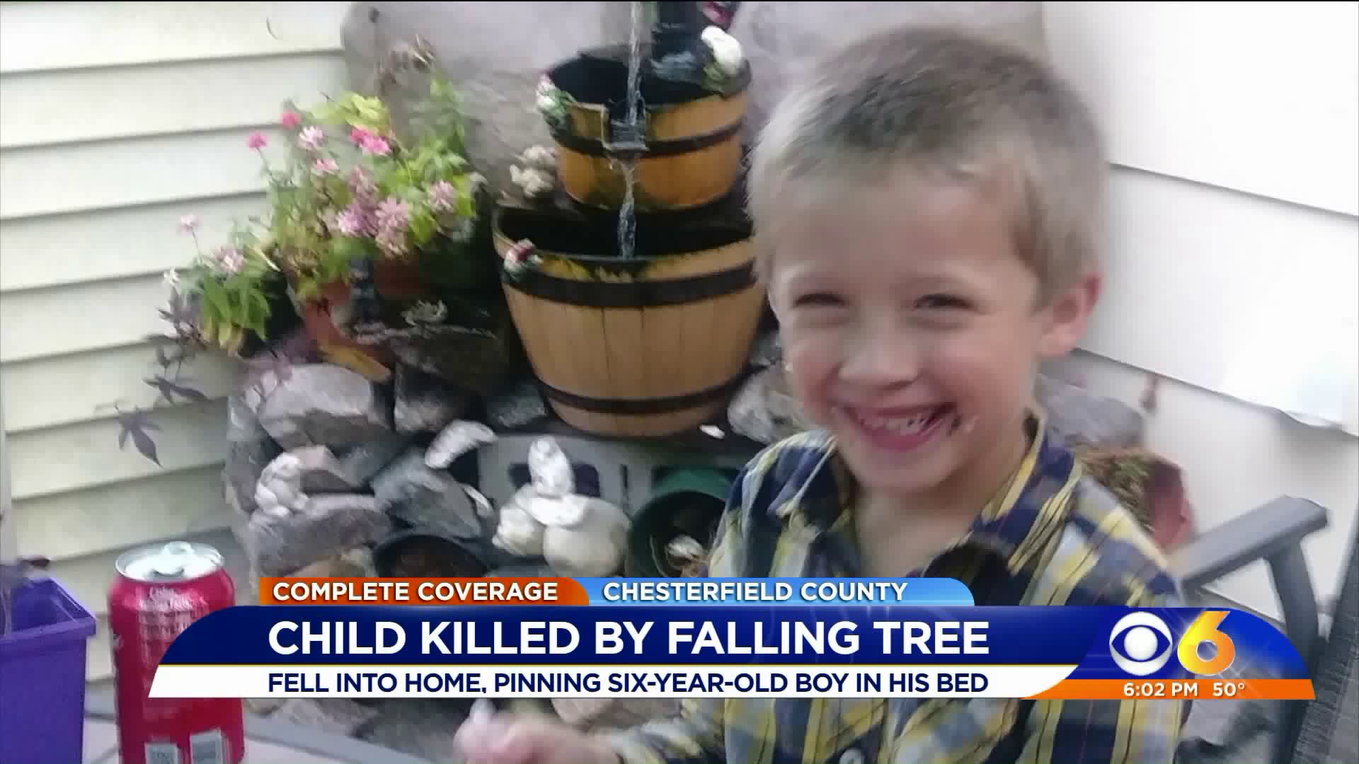 Boy sleeping on top bunk killed when tree falls during powerful nor’easter