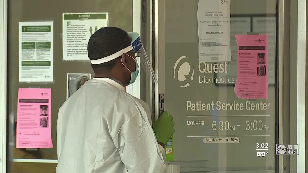Florida severs ties with Quest Diagnostics after failing