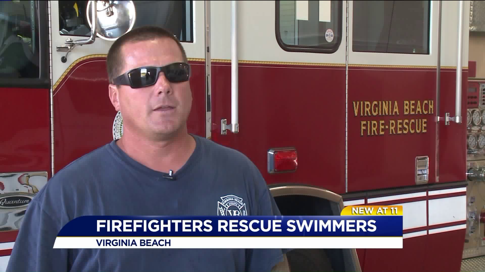 Two swimmers rescued at Virginia Beach Oceanfront