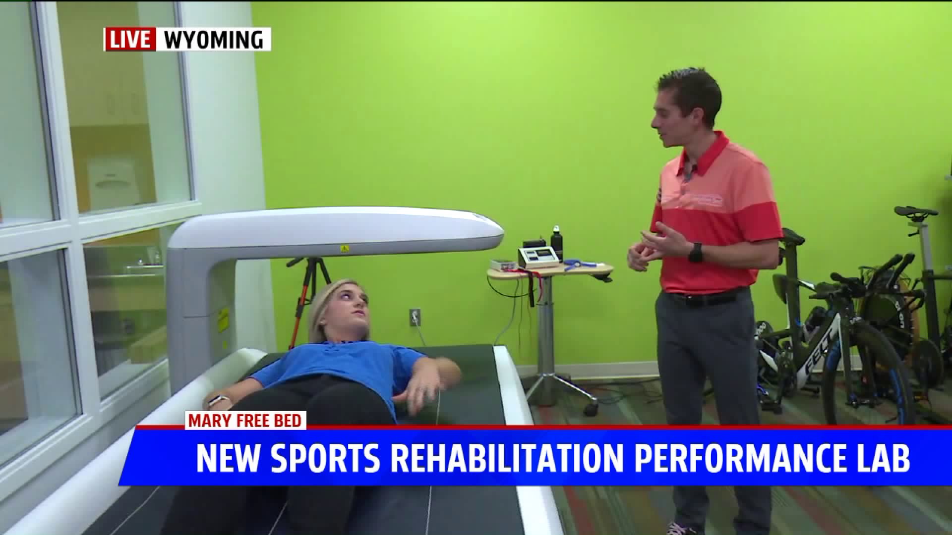 Mary Free Bed’s new Sports Rehabilitation Performance Lab