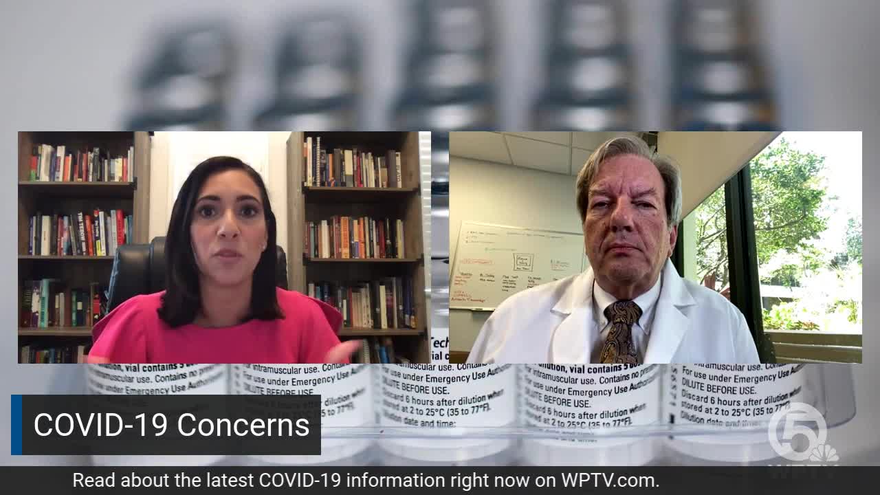 wptv.com - Scott Sutton - Jupiter Medical Center seeing about 5 new COVID-19 patients each day, doctor says
