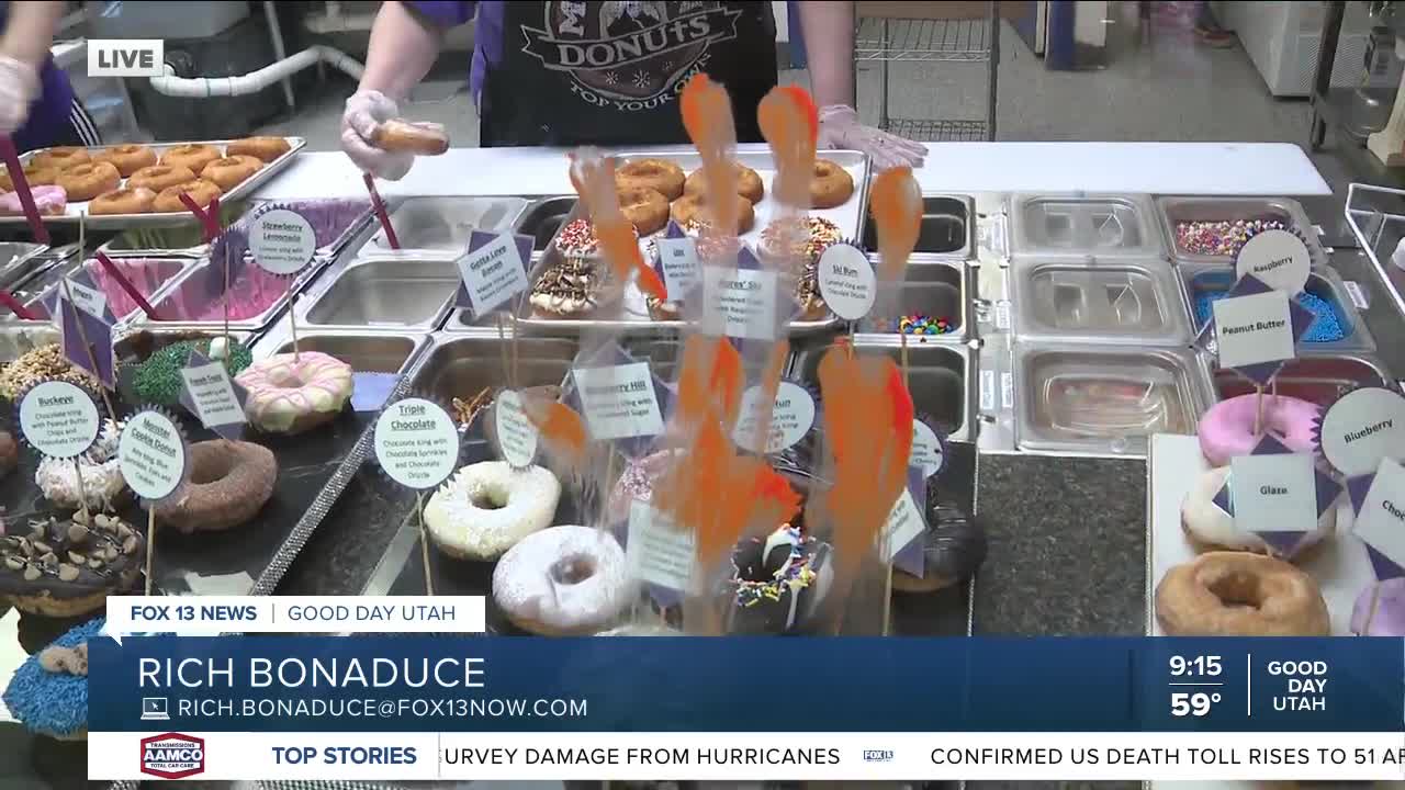 Top Your Own or Grab N Go at Mountain Donuts in Ogden