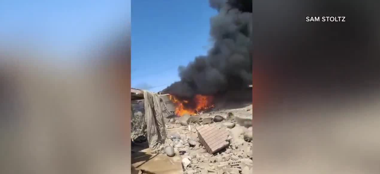 Crash involving plane from Nellis Air Force Base, pilot dead