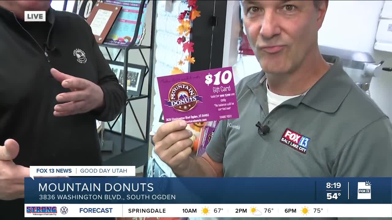 Top Your Own or Grab N Go at Mountain Donuts in Ogden