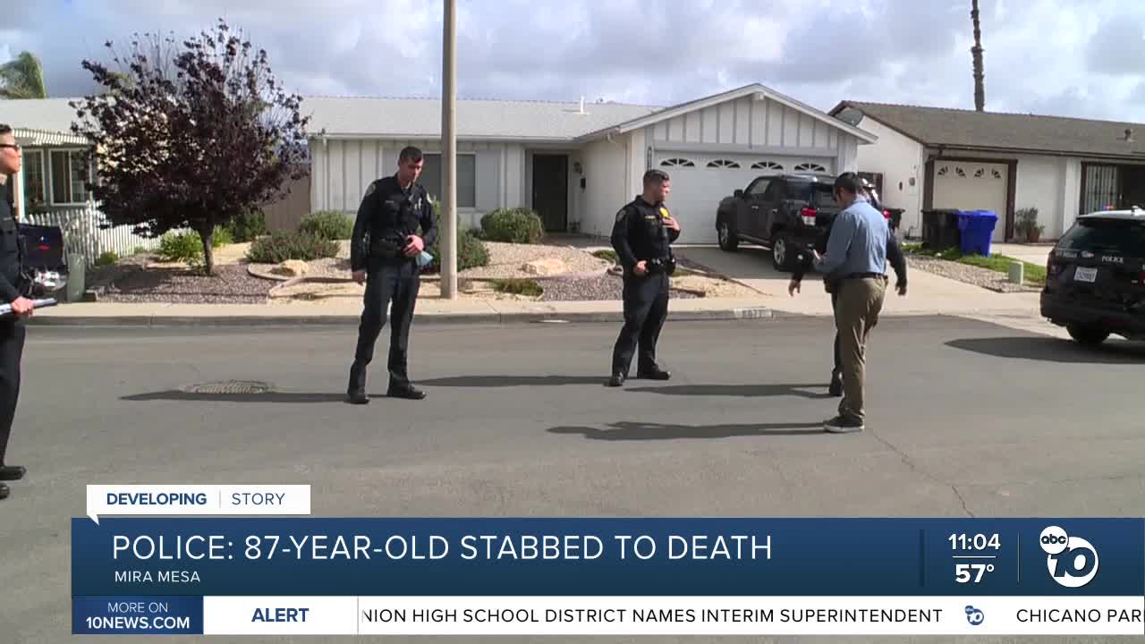 Stabbing at Mira Mesa home leaves 1 dead, another wounded