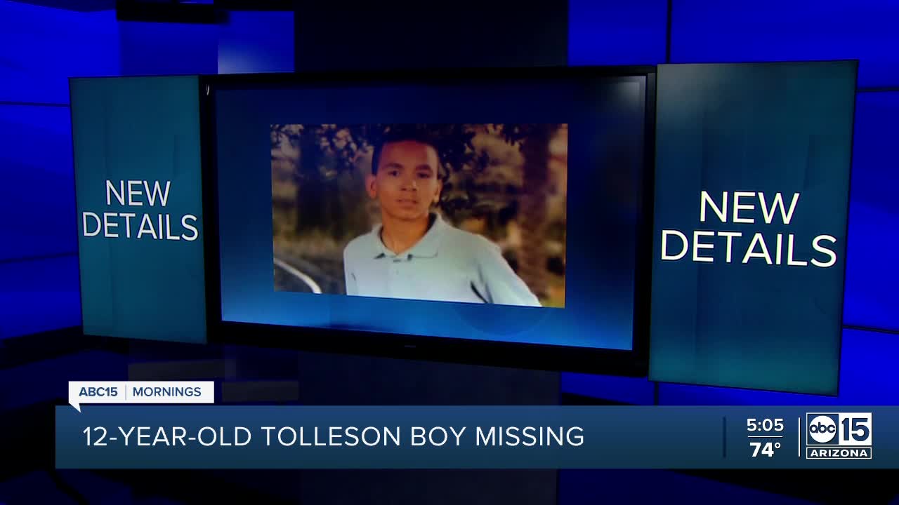 Missing 12yearold Tolleson boy, Mathew Dubose, found safe