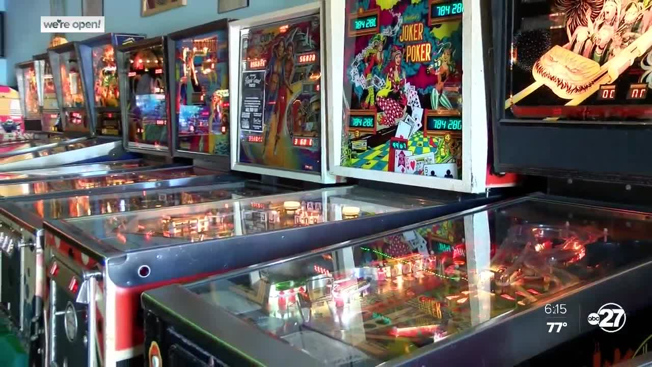 We're Open, Tallahassee Flippin' Great Pinball arcade offering