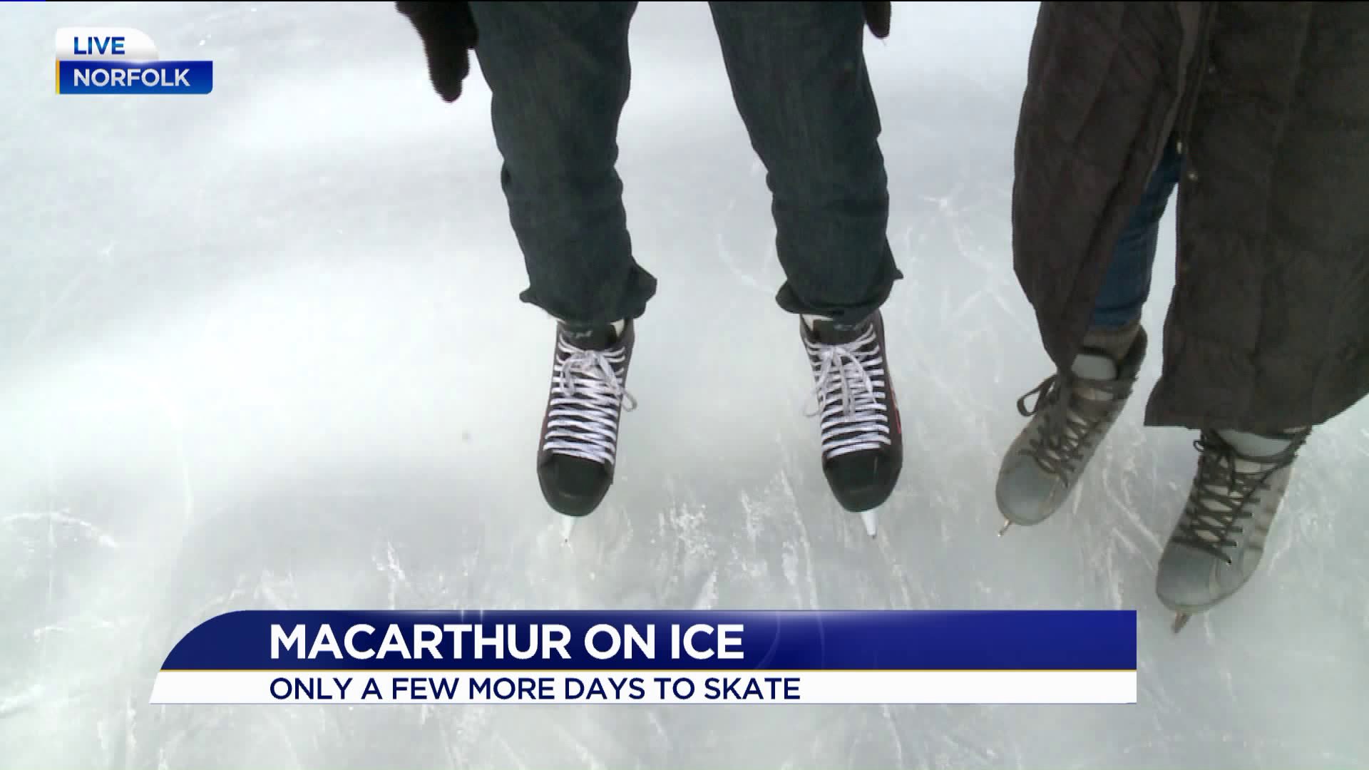 Only a few more days to enjoy outdoor ice skating at MacArthur Center