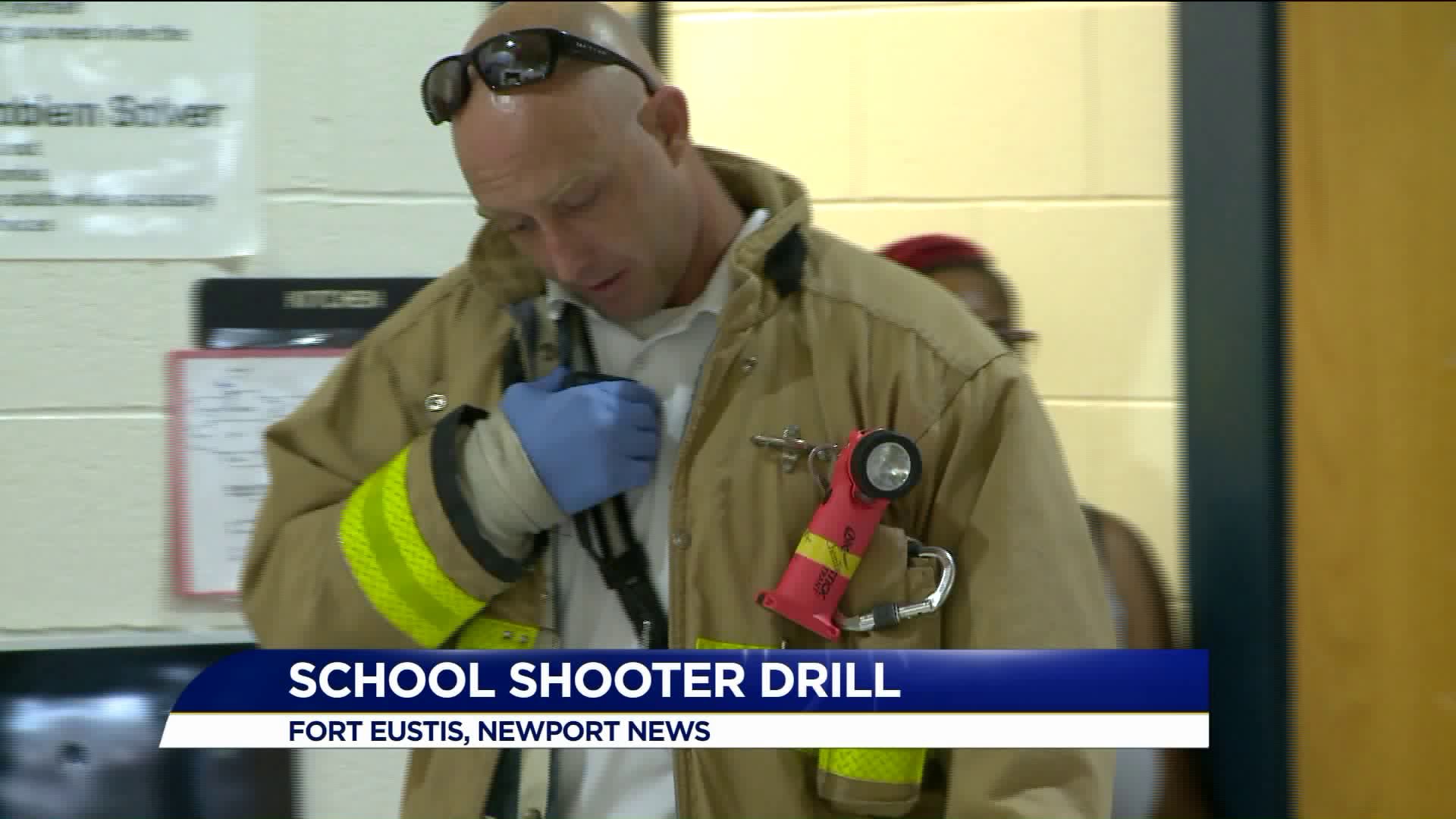 Fort Eustis conducts active shooter exercise