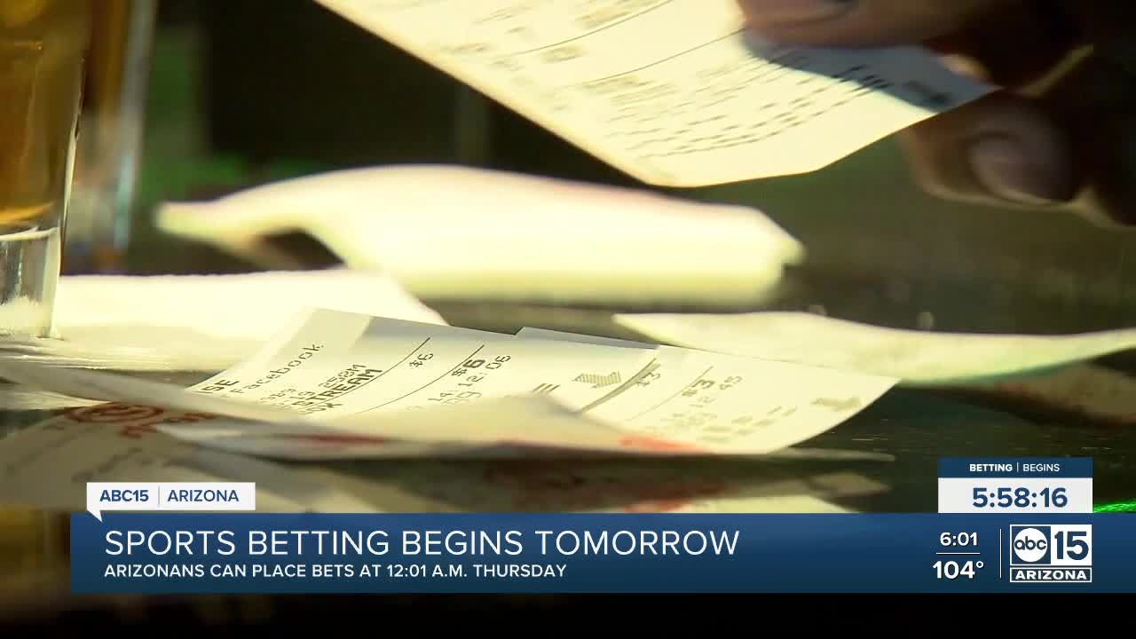 Game on! Sports betting begins in Arizona