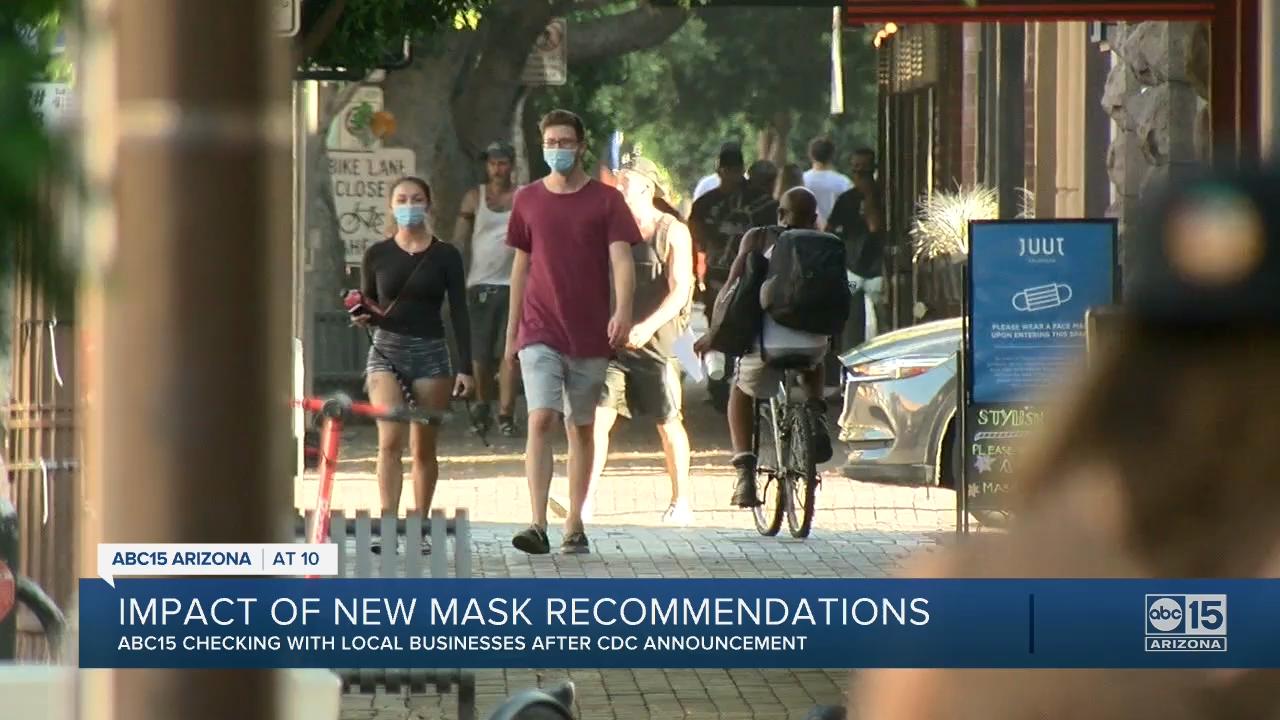 ADHS matches new CDC for masks indoors, at schools