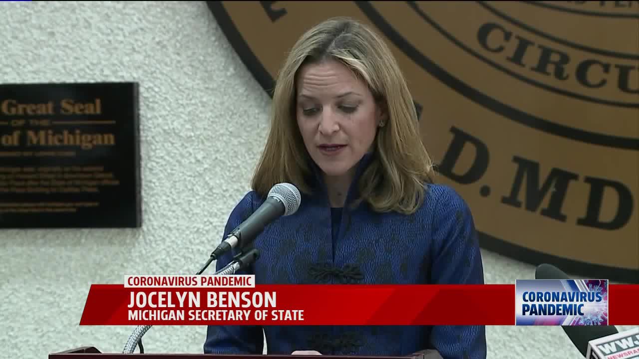 Michigan Secretary of State limiting branch operations to critical