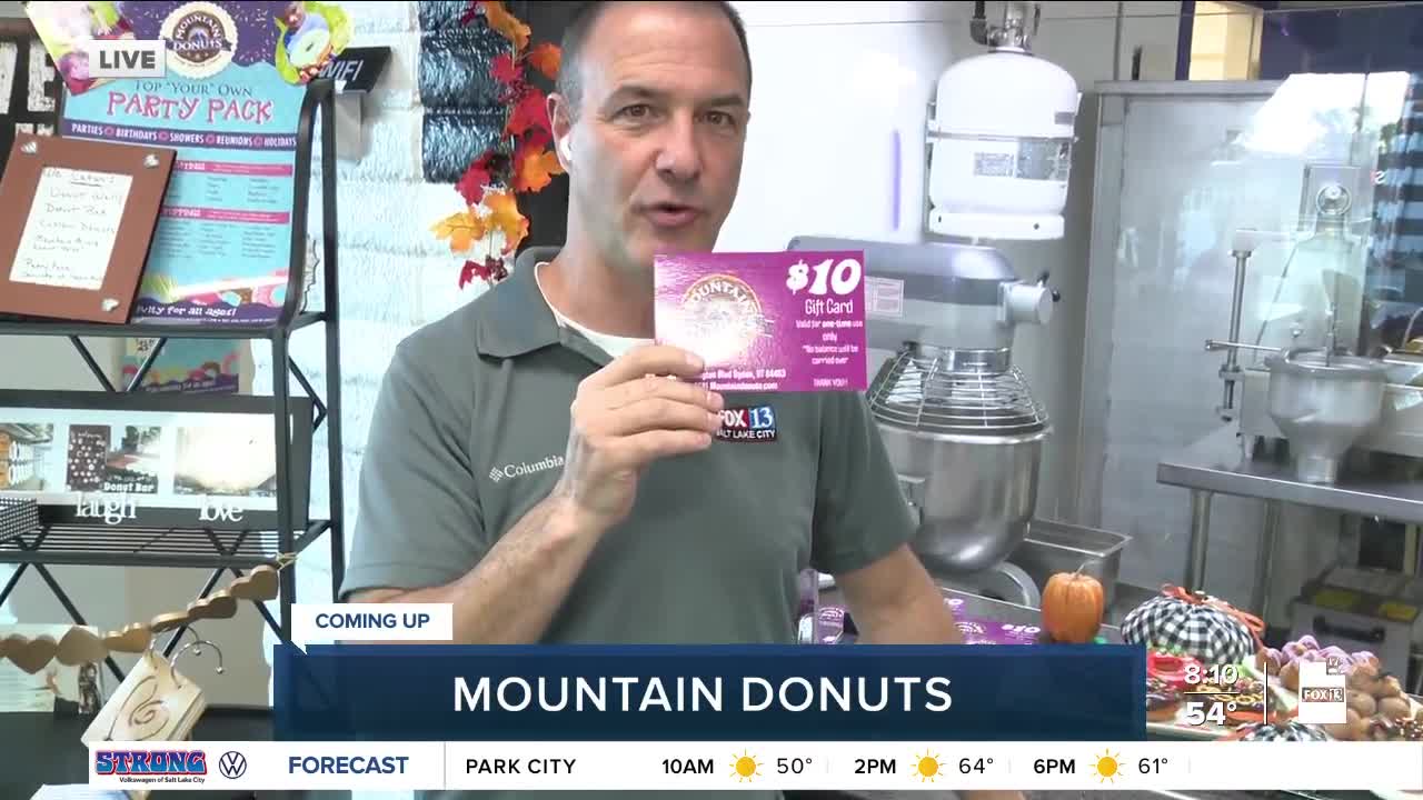 Top Your Own or Grab N Go at Mountain Donuts in Ogden