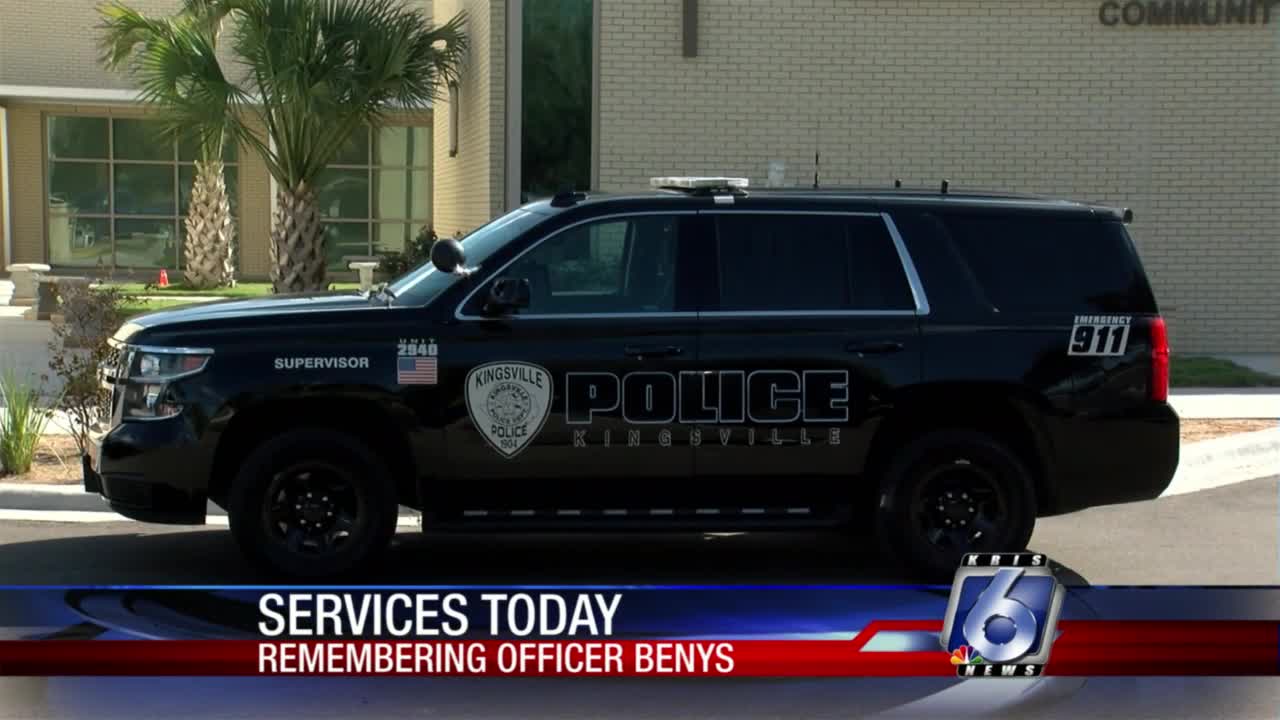 Funeral services for slain Kingsville officer Benys