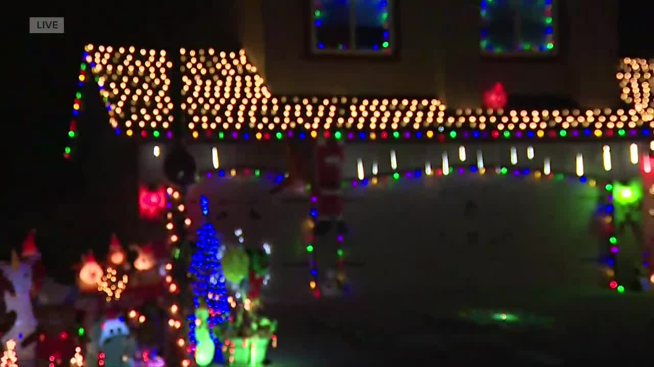 Holiday lights will stay up longer for health care workers