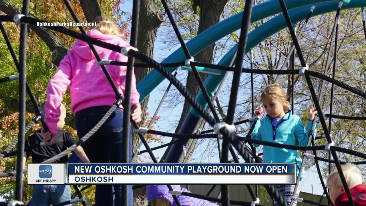Oshkosh Community Park reopens after remodel