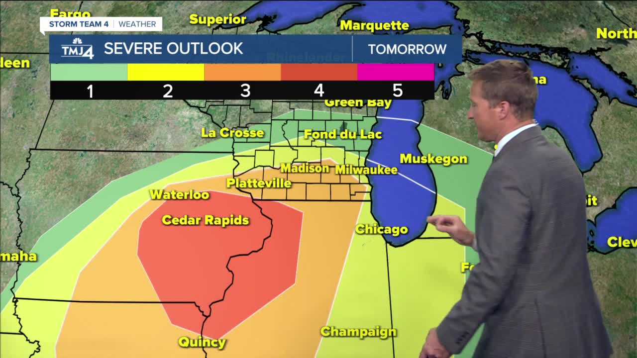 Showers roll in tonight, severe weather returns Tuesday - Vimarsana News