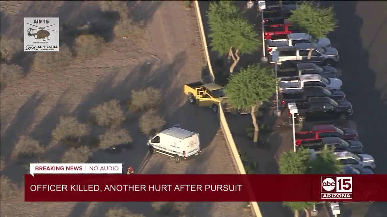 Chandler Police Officer Killed Amid Overnight Pursuit That Ended At Santan Motorplex In Gilbert