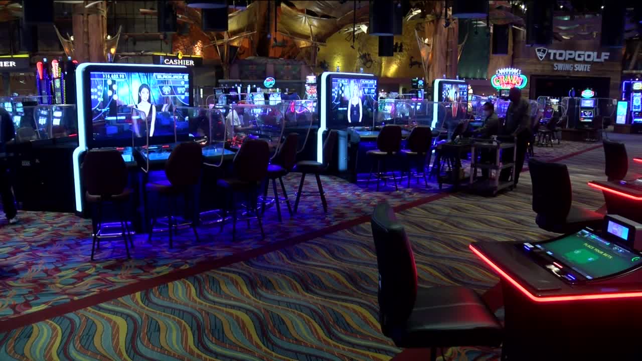 potawatomi hotel casino floor