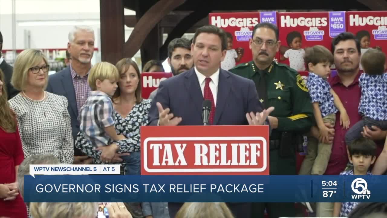 Gas, diapers, essential items will be taxfree in Florida