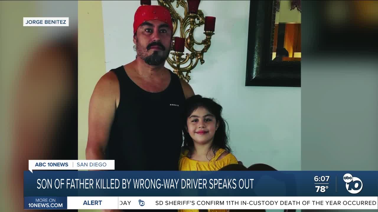 Family identifies father of 6 killed by wrong-way driver near the border