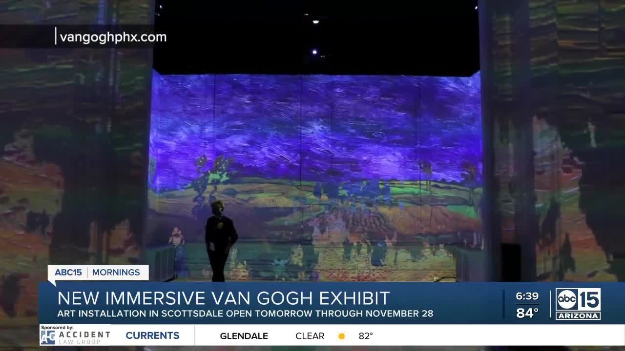 Huge, immersive Van Gogh exhibition coming to the Valley