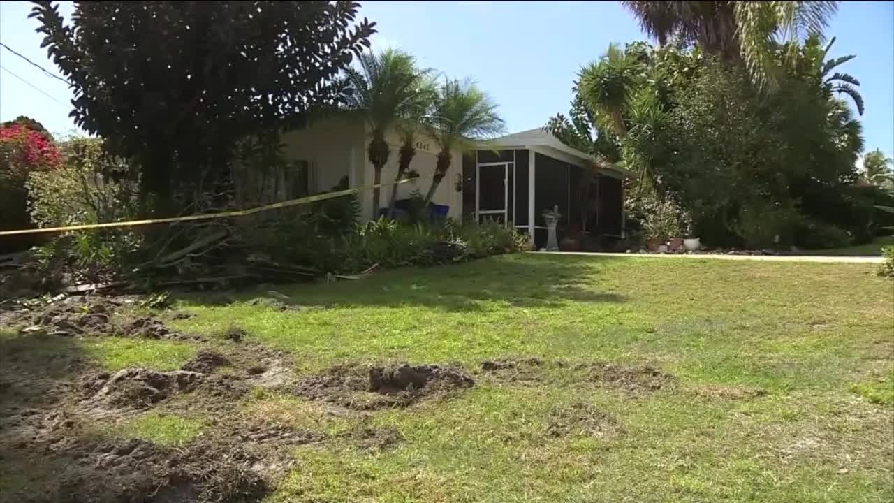 Handyman arrested after woman's body found in septic tank