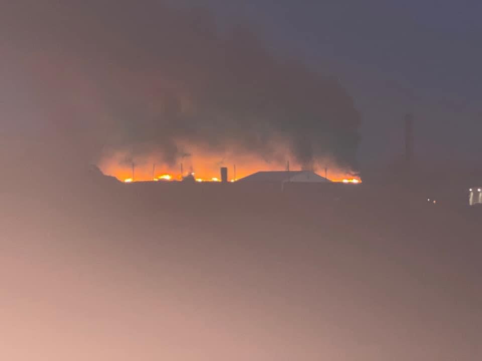 Overnight fire breaks out at Jackson County's Liberty Landfill