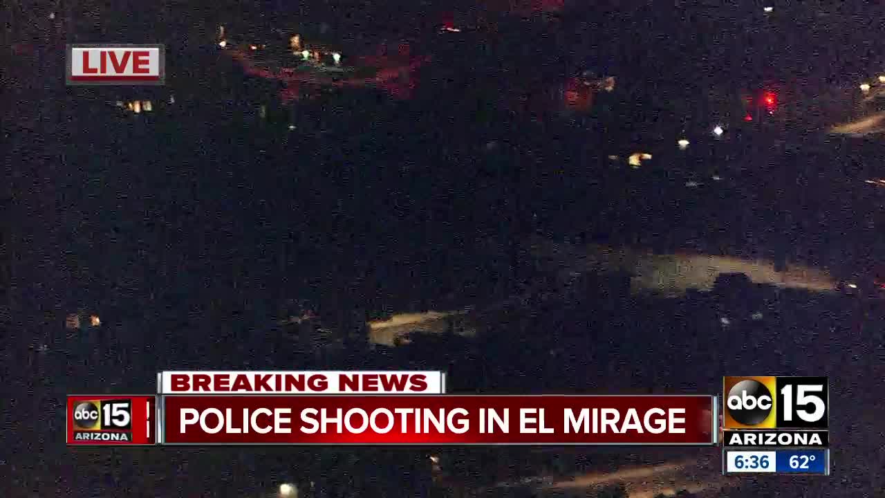 Officerinvolved shooting in El Mirage, police K9 shot
