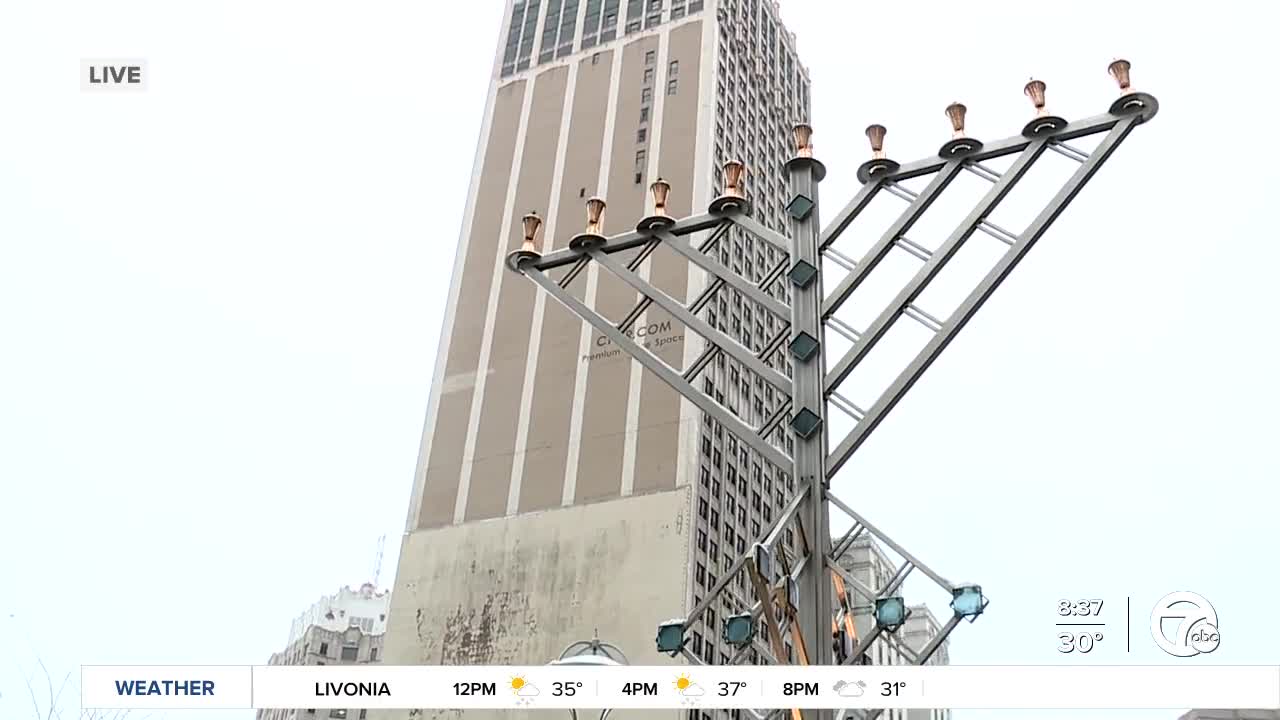 Menorah in the D lamplighters represent the true meaning of Hanukkah