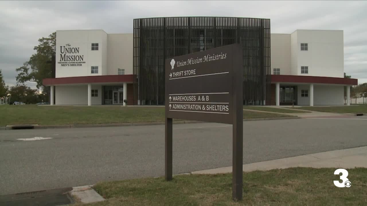 As it gets colder, Hampton Roads homeless shelters are filling up fast