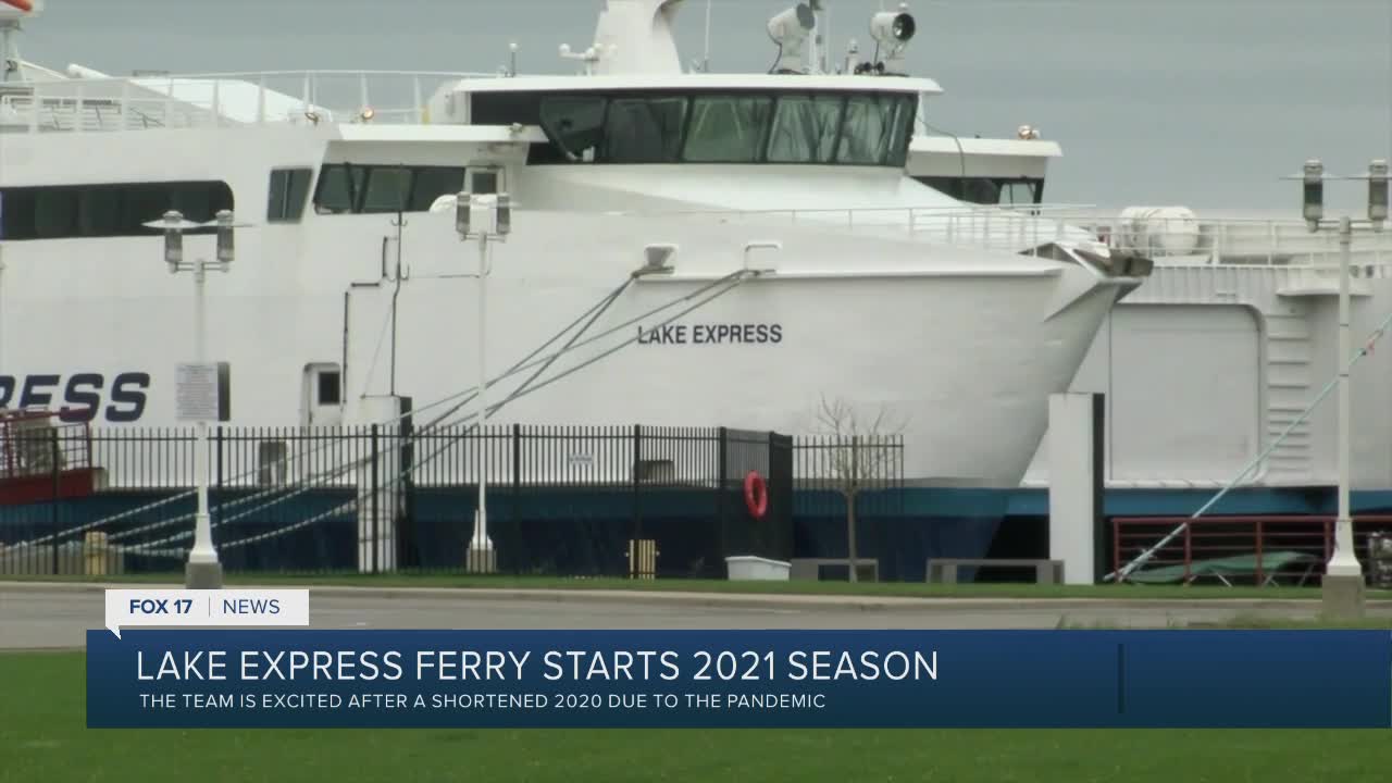 Lake Express Ferry announces launch of 2021 travel season